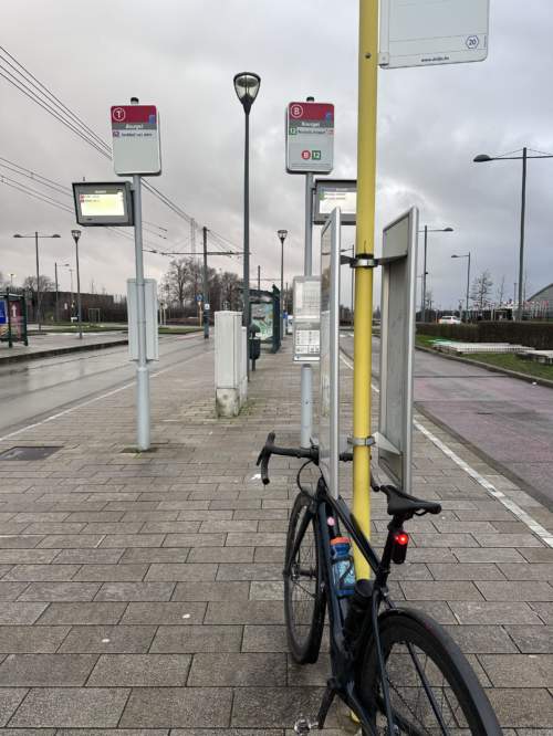 Bourget (Brussels) rail tram and bus station