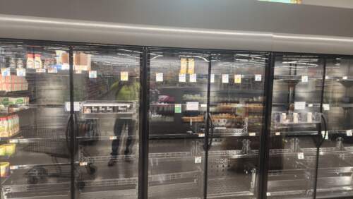 Egg section at Springfield giant